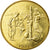 Moneta, Kraje Afryki Zachodniej, 10 Francs, 1981, MS(65-70), Mosiądz, KM:E12