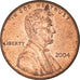 Moeda, Estados Unidos da América, Lincoln Cent, Cent, 2004, U.S. Mint