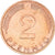 Moneta, Niemcy - RFN, 2 Pfennig, 1974, Stuttgart, VF(20-25), Miedź platerowana