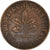 Moneta, Niemcy - RFN, 2 Pfennig, 1964, Karlsruhe, VF(20-25), Brązowy, KM:106
