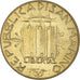 Moneda, San Marino, 200 Lire, 1985, Rome, MBC, Aluminio - bronce, KM:180