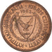 Moeda, Chipre, 5 Mils, 1963, EF(40-45), Bronze, KM:39