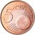 Belgien, 5 Euro Cent, 2006, Brussels, SS, Copper Plated Steel, KM:226