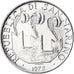 Coin, San Marino, 100 Lire, 1972, Rome, FDC, MS(65-70), Steel, KM:20