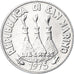 Coin, San Marino, 2 Lire, 1975, FDC, MS(65-70), Aluminum, KM:41