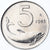 Moneta, Italia, 5 Lire, 1985, Rome, BU, FDC, Alluminio, KM:92