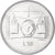 Coin, San Marino, 50 Lire, 1976, Rome, MS(63), Steel, KM:56