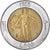 Coin, San Marino, 500 Lire, 1985, VF(30-35), Bi-Metallic, KM:181