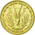 Munten, Frans West Afrika, 5 Francs, 1956, FDC, Aluminum-Bronze, Lecompte:23