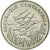 Munten, Centraal Afrikaanse Republiek, 100 Francs, 1971, FDC, Nickel, KM:E2