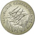 Munten, Centraal Afrikaanse Republiek, 100 Francs, 1975, FDC, Nickel, KM:E4