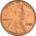 Moeda, Estados Unidos da América, Lincoln Cent, Cent, 1980, U.S. Mint