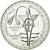 Munten, West Afrikaanse Staten, 5000 Francs, 1982, FDC, Zilver, KM:E13
