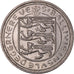 Moneda, Guernsey, Elizabeth II, 10 Pence, 1977, Heaton, MBC, Cobre - níquel