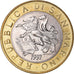 Coin, San Marino, 1000 Lire, 1997, Rome, AU(55-58), Bi-Metallic, KM:368