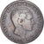 Münze, Spanien, Alfonso XII, 10 Centimos, 1879, Barcelona, S, Bronze, KM:675