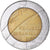 Coin, San Marino, 500 Lire, 1990, VF(30-35), Bi-Metallic, KM:256