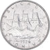 Moneta, San Marino, 2 Lire, 1976, BB, Alluminio, KM:52