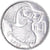 Coin, San Marino, Lira, 1973, Rome, EF(40-45), Aluminum, KM:22