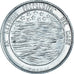 Coin, San Marino, 2 Lire, 1977, Rome, AU(55-58), Aluminum, KM:64