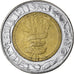 Coin, San Marino, 500 Lire, 1995, VF(30-35), Bi-Metallic, KM:330