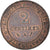 Moeda, França, Cérès, 2 Centimes, 1887, Paris, AU(50-53), Bronze, KM:827.1