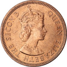 Münze, Mauritius, Elizabeth II, 2 Cents, 1959, SS+, Bronze, KM:32