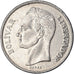 Moneda, Venezuela, 5 Bolivares, 1977, MBC, Níquel, KM:53.1