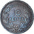 Coin, Greece, George I, 10 Lepta, 1878, Bordeaux, VF(30-35), Copper, KM:55