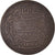 Moneda, Túnez, Muhammad al-Nasir Bey, 10 Centimes, 1908, Paris, MBC, Bronce