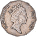 Münze, Fiji, Elizabeth II, 50 Cents, 1987, SS, Kupfer-Nickel, KM:54