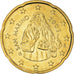 San Marino, 20 Euro Cent, 2003, Rome, VZ+, Messing, KM:444