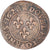 Moneta, Francia, Louis XIII, Double Tournois, 1628, Paris, BB, Rame, KM:61.1