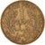 Moneda, Túnez, Anonymous, Franc, AH 1364/1945, Paris, MBC, Aluminio - bronce