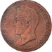 Coin, Monaco, Honore V, 5 Centimes, Cinq, 1837, Monaco, VF(30-35), Copper