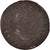 Moneta, Francia, Louis XIII, Double Tournois, 1613, Lyon, MB, Rame, KM:43.2