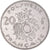 Moeda, Polinésia Francesa, 20 Francs, 1984, Paris, AU(50-53), Níquel, KM:9