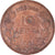 Moneta, Grecia, George I, 10 Lepta, 1869, Strassburg, MB, Rame, KM:43