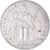 Coin, French Polynesia, 5 Francs, 2001, Paris, AU(55-58), Aluminum, KM:12