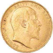 Münze, Großbritannien, Edward VII, Sovereign, 1903, VZ, Gold, KM:805