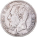 Munten, België, Leopold II, 5 Francs, 5 Frank, 1869, FR+, Zilver, KM:24