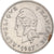 Moneda, Polinesia francesa, 20 Francs, 1967, Paris, MBC+, Níquel, KM:6