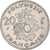 Moneda, Polinesia francesa, 20 Francs, 1967, Paris, MBC+, Níquel, KM:6