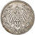 Moeda, ALEMANHA - IMPÉRIO, 1/2 Mark, 1905, Stuttgart, EF(40-45), Prata, KM:17