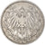 Moeda, ALEMANHA - IMPÉRIO, 1/2 Mark, 1906, Munich, AU(50-53), Prata, KM:17