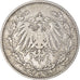 Moeda, ALEMANHA - IMPÉRIO, 1/2 Mark, 1906, Munich, AU(50-53), Prata, KM:17