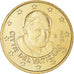 VATICAN CITY, 50 Euro Cent, 2010, Rome, MS(60-62), Brass, KM:387