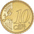 VATICAN CITY, 10 Euro Cent, 2011, Rome, Proof, MS(65-70), Brass, KM:385