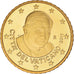 VATICAN CITY, 50 Euro Cent, 2011, Rome, Proof, MS(65-70), Brass, KM:387