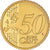 VATICAN CITY, 50 Euro Cent, 2011, Rome, Proof, MS(65-70), Brass, KM:387